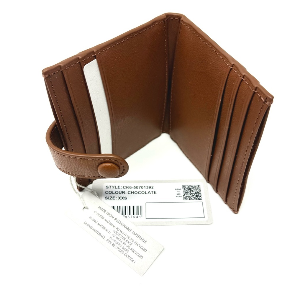NWT Charles & Keith Bifold Wallet – Chocolate Brown | - Picture 2 of 6